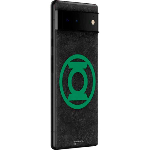 DC Comics Green Lantern Logo Black Background Google Pixel 6 Pro Skin